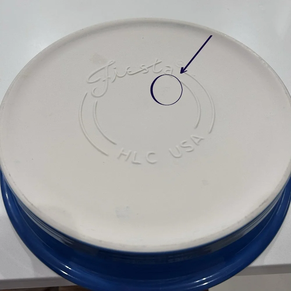 Fiesta® Fiestaware HLC Small Casserole Tortilla Warmer Blue Lapis 10